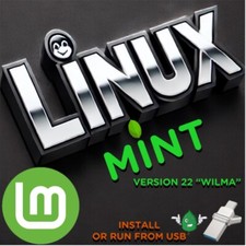 Linux Mint 22 Live USB Installer 64-Bit Version Wilma Cinnamon picture