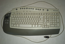 Vintage Microsoft Office Keyboard RT9450 Tested Working Single Touch Shortcuts picture