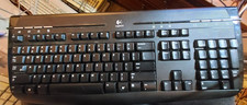 Logitech Internet 350 Wired Keyboard Black, USB, No Legs Garage picture