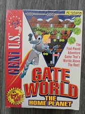 Vintage Sealed PC Game Gateworld The Home Planet Genie Us 3.5  Diskette For DOS picture