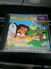 Scholastic Books Kidspeak Kids Speak Spanish CD Rom Age 6+ Educational Game   picture