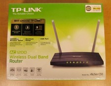 TP-LINK Archer C50 AC1200 Wireless Dual Band Router Brand New still sealed picture