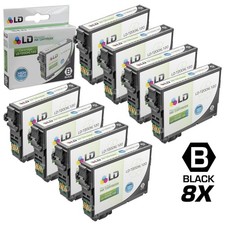 LD Replacement for Epson T200XL120 8pk HY Ink XP-200 XP-300 XP-310 XP-400 410 picture