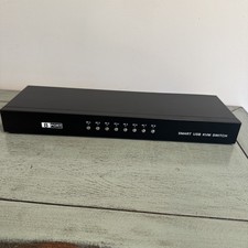 Rijer 8 Port Smart USB 2.0 KVM Switch Great Condition picture