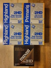 NEW VINTAGE Highland Primaris Maxell 2HD High Density 3.5