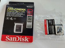 SanDisk 320GB PRO-Cinema CFexpress Type B - Up to 1700MB/s Read Speeds 8K Video picture