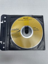 Microsoft MSDN Visual Studio 2005 Beta Disc 1 CD-ROM Disc 2706 August 2004 picture