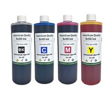 BKCMY Refill Ink Bottles Kit For HP 902 910 902XL 910XL Ink Cartridge 4x500ml picture