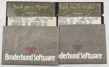 Broderbund Bank Street Writer 2 Discs Program & Backup Atari 1984 Collectible picture