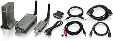 IOGEAR GWAV8000K Wireless Audio Video Kit – VGA, USB & Audio Adapter – Open Box picture