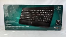 Logitech K800 Wireless Illuminated Keyboard - 920-002359 - Open Box New picture