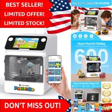 Safe 3D Printing for Kids - Engaging Touch Screen with 1500 Models Included picture