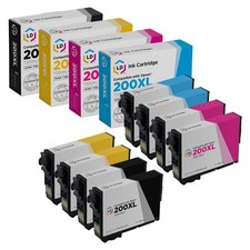 LD 8PK Replacement for Epson 200 Ink T200XL 200XL 2BK/2C/2M/2Y High Yield Set picture
