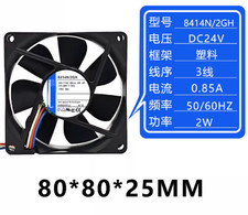 1pc new Ebm-papst 8414N/2GH 24V 2W 3-pin Cooling Fan picture