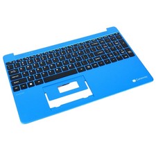 Gateway GWTN156-1/-4/-5/-7 Blue Palmrest Upper Case US Keyboard No Touchpad picture