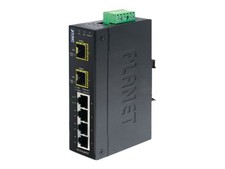 Planet IGS-620TF Switch Unmanaged 4 x/1000+ 2 SFP Network Switch Fiberglass picture