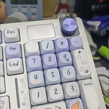 Ergonomic Volumes Adjuster Comfortable Feel Mechanical Keyboards Knob for picture