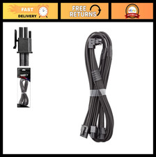 12V 2x6 PCIe Cable, 16-Pin to Triple 8-Pin, 60cm, StealthSense, Black, ModFlex picture