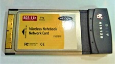 Belkin Wireless F507010 802.11b 54g  Notebook Network Card  Version 1000 picture