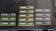 Mixed Lot 12x 8GB DDR3L ECC REG RDIMM (HP/Samsung/Micron/Hynix) 96GB picture