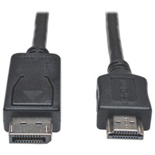 Tripplite P582025 25ft DisplayPort to HDMI Adapter Cable M-M 1080p picture