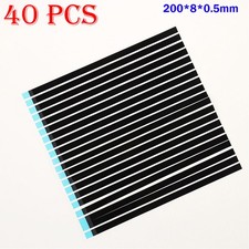 40Pcs Pull Tabs Stretch Release Adhesive Strips for LCD Screen Panel tapes picture