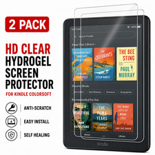 Kindle Colorsoft Hydrogel Screen Protector 2 Pack HD Clear Anti-Scratch picture