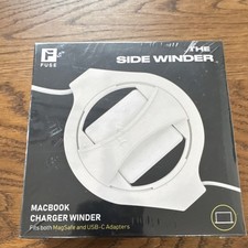 Fuse Cable Winder for MacBook Charger White Super Portable Adjustable Length picture