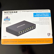 NETGEAR GS308E 8-Port Gigabit Smart Managed Plus Desktop Switch Layer 2 picture