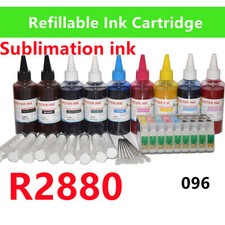 9 Empty Refillable Ink Cartridge kit for Stylus Photo R2880 Printer T096 96 picture