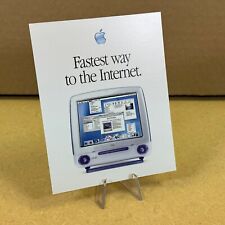 MINT Brochure iMac FASTEST WAY TO THE INTERNET from Apple Computer __ Macintosh picture