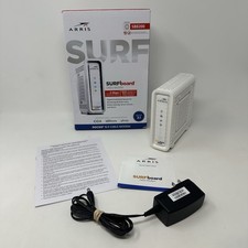 ARRIS SURFboard SB8200 DOCSIS 3.1 32x8 Cable Modem 2 Gbps w/ Box & Power Cable picture