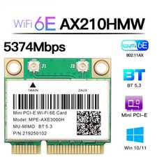 WiFi 6E AX210HMW PCI-E Wifi Network Card Bluetooth 5.3 For AX210 Card 802.11AX picture