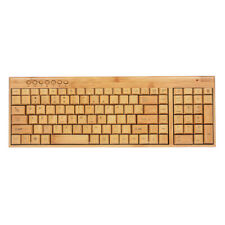 NEW 2.4G  Bamboo PC Keyboard and  Combo  and  for PC O4O5 picture