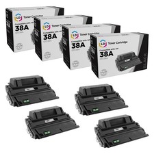LD Compatible Replacements for HP 38A / Q1338A 4PK Black Toner Cartridges picture