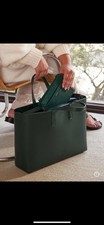 CALPAK Laptop Haven Tote in Forest Green picture