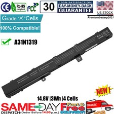 4 Cell Battery for ASUS A31N1319 A41N1308 X451C X551C X551CA X451CA X451 X551 US picture