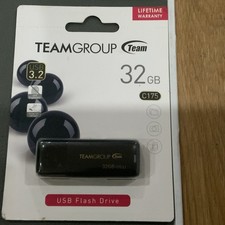 TEAMGROUP C175 32GB USB 3.2 Gen 1 Flash Drive Rounded Streamlined Unibody Design picture