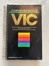 Compute's First Book of VIC VIC-20 Vintage Computer Book picture