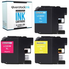 3PK Compatible LC203CL Ink Cartridge fits Brother MFC-J880DW J885DW J4320DW picture
