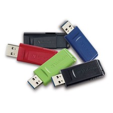 Verbatim Americas Llc 70897 32Gb Store 'N' Go Usb 3.0 Flash Drive 5Pk Assorted picture