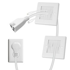 In Wall Cable Management Kit - TV Cord Hider for Wall Mounted TV, Includes 6Ft T picture