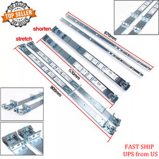 1U Static Ready Rail Kit Dell R740 R640 R620 R440 R430 R420 R330  R6415 053D7M picture