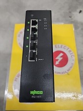  852-1411 WAGO Switch, 5 Ports, Industrial, Unmanaged PoE Gigabit Ether picture