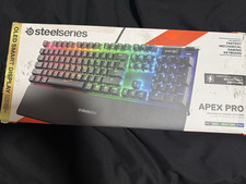 SteelSeries Apex Pro Mechanical RGB Wired USB Keyboard w/ Detachable Wrist Rest picture