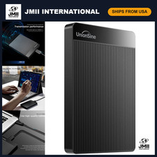 1TB Ultra Slim Portable External Hard Drive - USB 3.0, High-Speed Data Storage picture