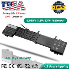Type 6JHDV Replacement Battery for Dell Alienware 17 R2 R3 Series 6210mAh / 92Wh picture