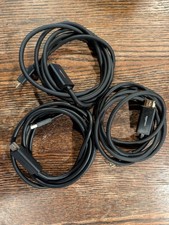 Lot of 3 Amazon Basics Mini DisplayPort to HDMI Display Adapter Cable - 6 ft picture