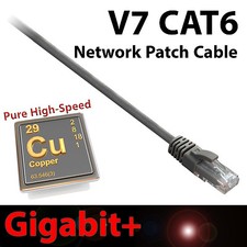 V7 CAT6 Network Cable High Performance Multi-Gig Gigabit+ POE LAN RJ45 14ft/25ft picture