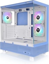 Thermaltake View 270 Plus TG ARGB Hydrangea Blue Mid Tower E-ATX Case w/ 3 Fans picture